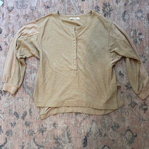 Free people tunic long sleeve